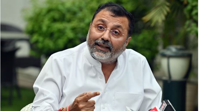निशिकांत दुबे ने चीन के मुद्दे पर विपक्ष और राहुल गांधी पर बोला तीखा हमला, बताया 'लीडर ऑफ प्रोपेगैंडा'