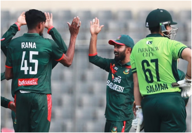 बांग्लादेश ने ODI सीरीज में 2-1 से चटाई धूल तो बौखलाया पाकिस्तान, तीसरे वनडे में बेईमानी का लगाया आरोप