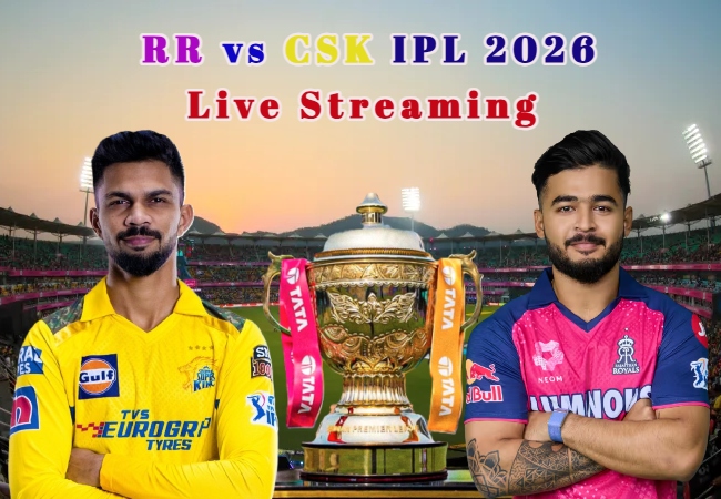 RR vs CSK Live Streaming : आज आईपीएल में राजस्थान और सीएसके की होगी भिड़ंत, जानें- कब, कहां खेला जाएगा मैच