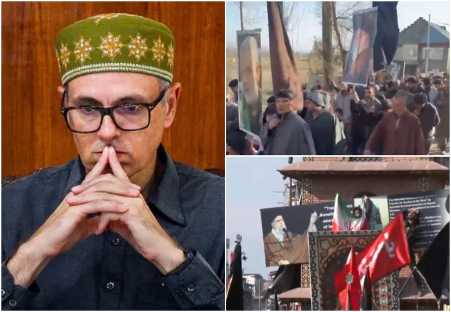 श्रीनगर में खामेनेई की हत्या पर विरोध प्रदर्शन, CM उमर अब्दुल्ला ने ईरानी सुप्रीम लीडर की मौत पर जताया दुख
