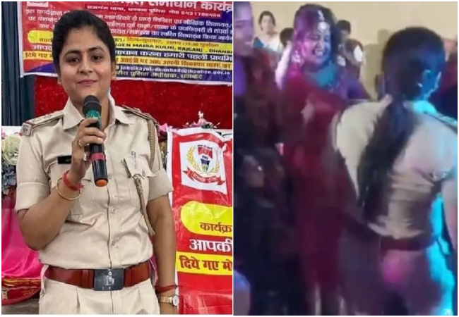 Video Viral : ‘टूट जाई राजाजी पलंग...’ गाने पर ठुमके लगातीं दिखीं महिला SHO, जानें फिर क्या हुआ?