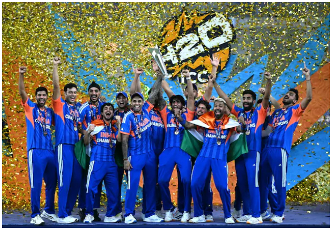 ICC टी20 वर्ल्ड कप विनर टीम इंडिया को मिलेगा 131 करोड़ रुपए ईनाम, BCCI का ऐलान