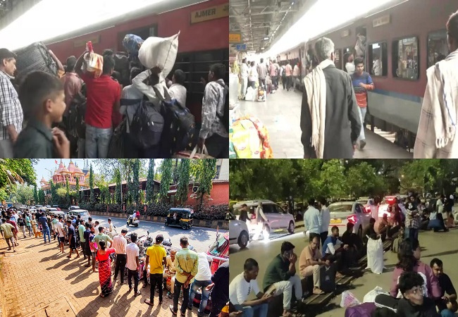 भूखे मरने से अच्छा अपने गांव लौट जाएं...,कोराना जैसे दौर का सताने लगा मजदूरों को डर, बोले-जब तक गैस की स्थिति सामान्य न होगी वापस नहीं आएंगे