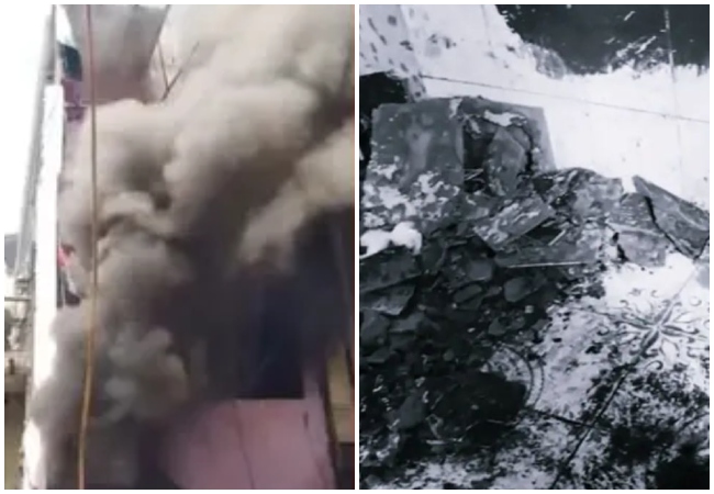 गुजरात के सूरत में भीषण आग लगने सेश, एक ही परिवार के 5 लोगों की मौत