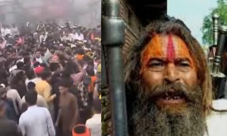 फरसा वाले बाबा के नाम से मशहूर गौरक्षक की ट्रक से कुचलकर मौत, हाईवे पर पथराव, पुलिस ने दागे आंसू के गोले