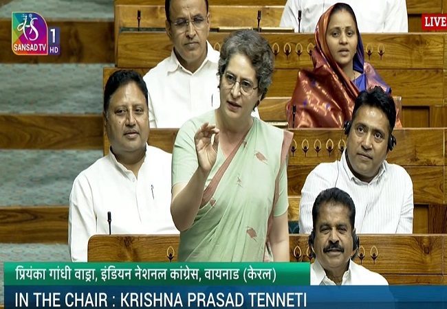 राहुल गांधी हमेशा सच बोलते हैं, वो देश में इकलौते व्यक्ति, जो मोदी सरकार के आगे झुके नहीं : प्रियंका गांधी