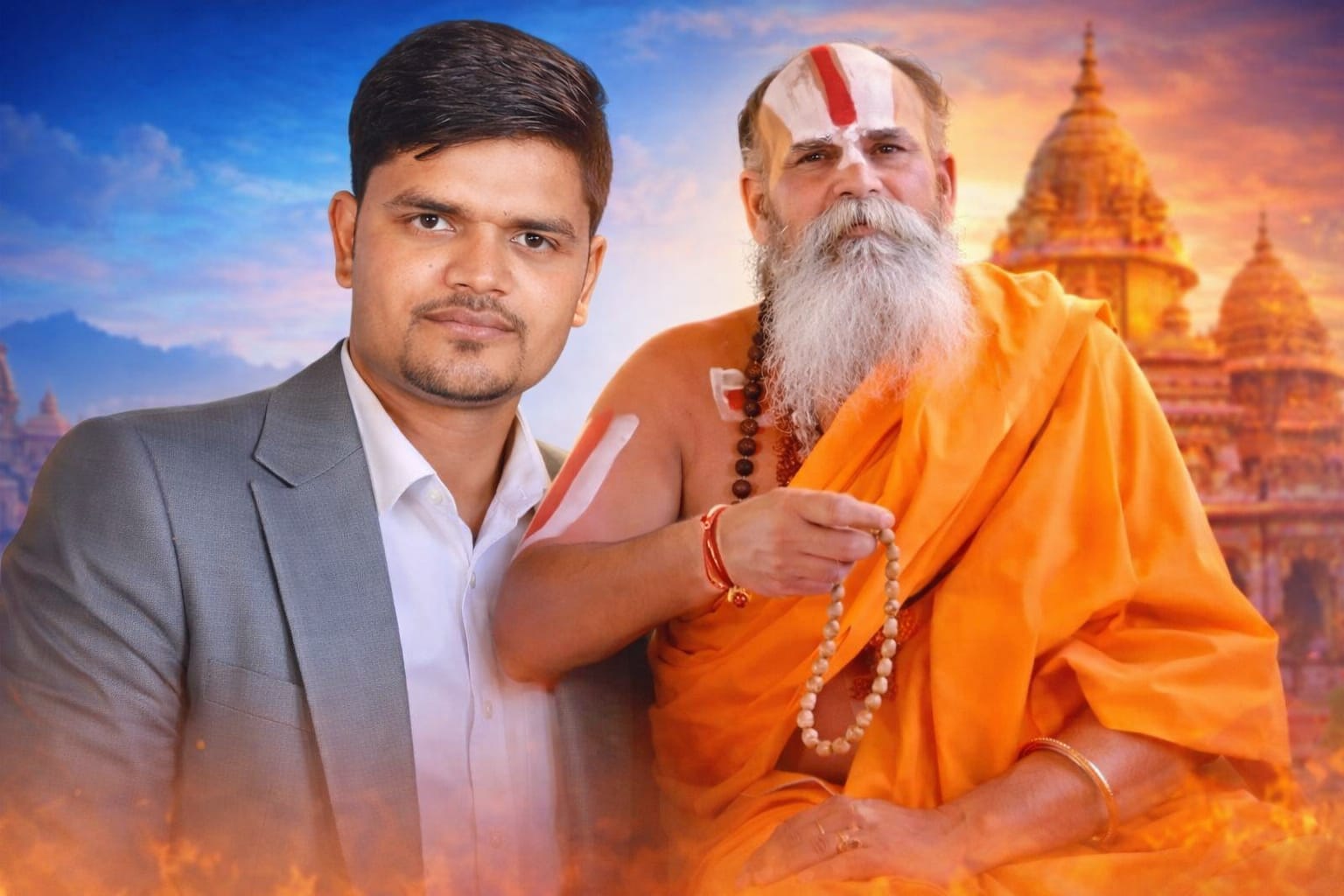 श्री गुरु शिवाधर दुबे ट्रस्ट ने पत्रकार प्रकाश सिंह को किया सम्मानित, आध्यात्मिक वातावरण में हुआ भव्य समारोह