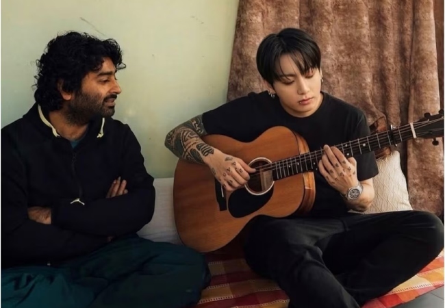 अरिजीत सिंह–BTS मेंबर कर रहे है कोलैब: BTS मेंबर जुंगकुक ने की सीक्रेट मीटिंग की फोटो साझा