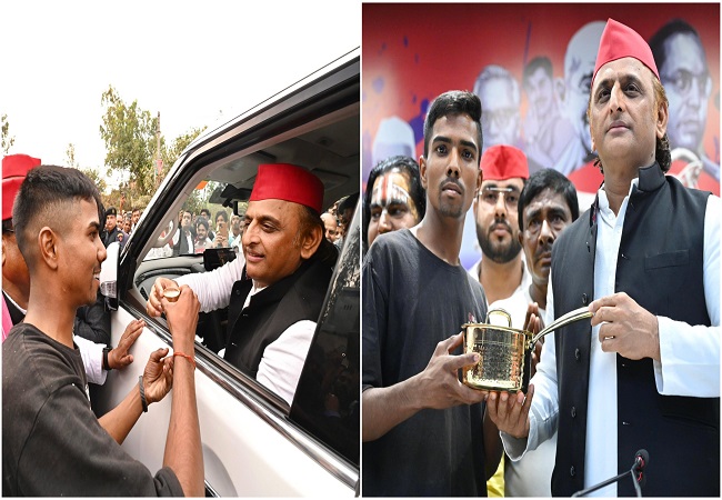 अखिलेश यादव को क्या चाय पिलाई? खाद्य सुरक्षा अधिकारियों ने मारा था छापा, सपा प्रमुख ने चाय वाले को दिए पीतल के बर्तन, कसा ये तंज