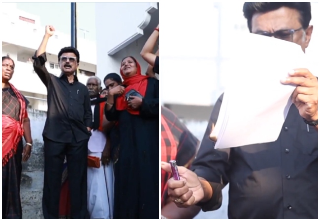 Anti-Delimitation Protest : तमिलनाडु CM स्टालिन ने फहराया काला झण्डा, परिसीमन से जुड़े विधेयक की कॉपी जलाई