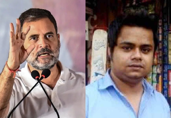 कांग्रेस कार्यकर्ता की हत्या पर भड़के राहुल गांधी, कहा- बंगाल में लोकतंत्र नहीं, TMC का गुंडा राज चल रहा