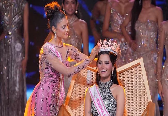 Femina Miss India 2026 61st Edition : गोवा की सुंदरी साध्वी सतीश सैल ने अपनी सहजता और प्रभावशाली उत्तरों से जजों को किया मंत्रमुग्ध, जीता खिताब