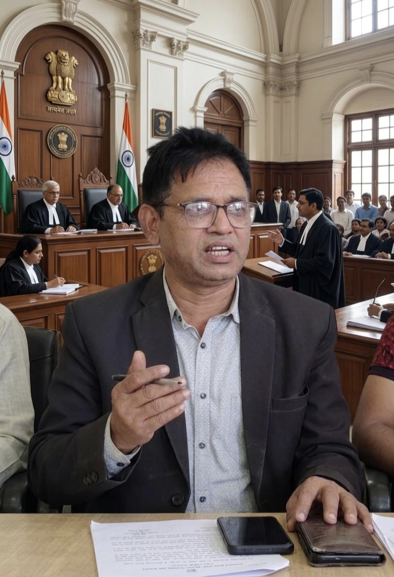 NAUTANWA:उपनिबंधक पर कार्रवाई नहीं,वकील की आत्मदाह चेतावनी