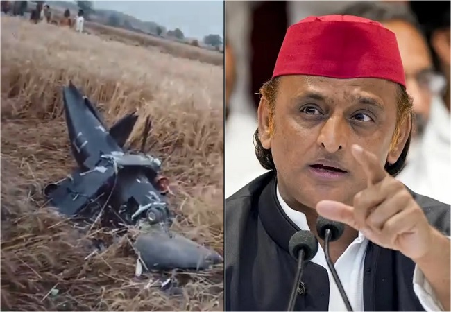 सैफई इलाके में गेहूं के खेत में गिरा ड्रोन, सपा सुप्रीमो अखिलेश बोले- भाजपा सरकार में कोई भी परीक्षण क्यों नहीं हो पाता सफल?