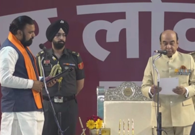 सम्राट चौधरी ने मुख्यमंत्री पद की ली शपथ, बिहार को मिला पहला भाजपाई CM