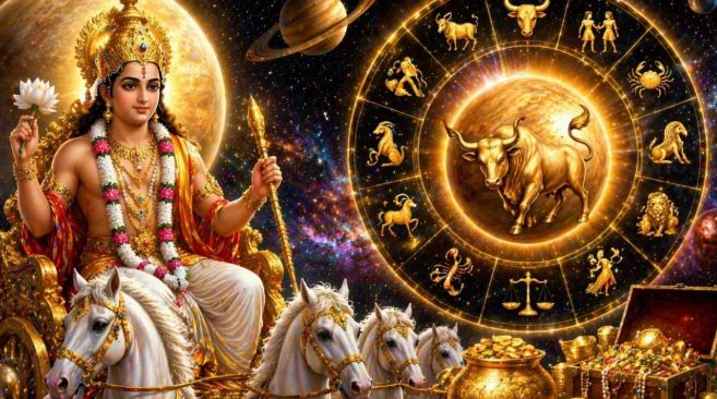 Shukra Gochar 2026 :  शुक्र देव आज वृषभ राशि में करेंगे प्रवेश ,  इन राशियों की चमकेगी किस्मत