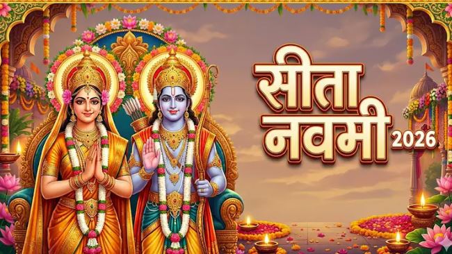 Sita Navami 2026 : सीता नवमी पर व्रत करने से अखंड सौभाग्य की प्राप्ति होती है,जानें तिथि, शुभ मुहूर्त और महत्व