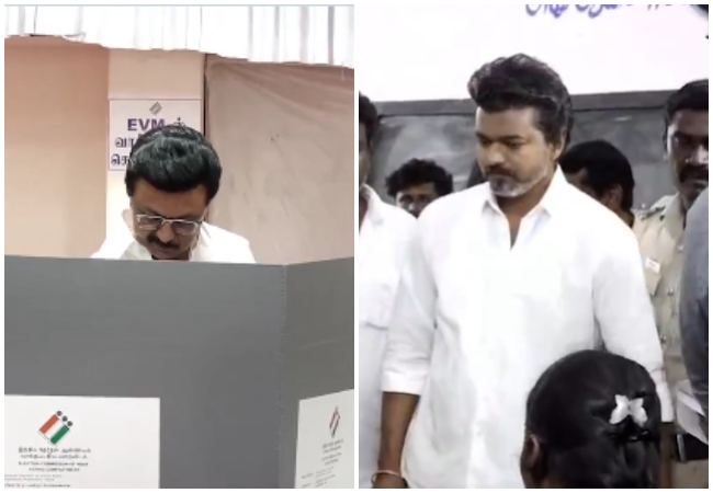 Tamil Nadu Voting Live : तमिलनाडु की सभी 234 सीट पर वोटिंग जारी, CM स्टालिन और TVK चीफ विजय ने डाला वोट
