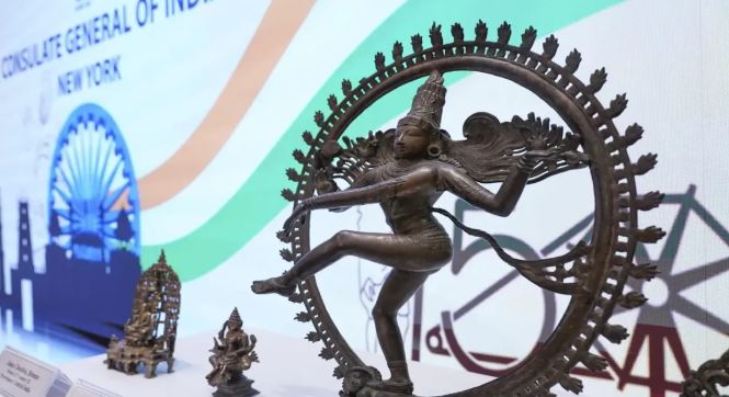 US Returns Antiquities To India : अमेरिका ने भारत को लौटाईं प्राचीन गणेश और बुद्ध की प्रतिमाएं, 650 से अधिक कलाकृतियां लौटाई