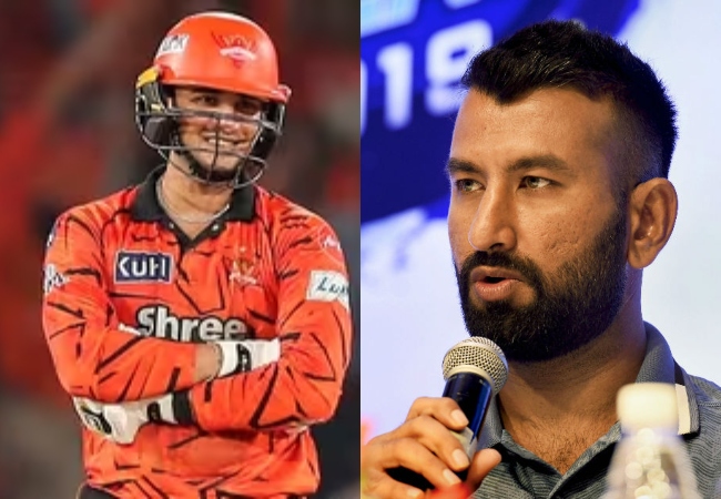 चेतेश्वर पुजारा बोले- अभिषेक जैसे खिलाड़ी शतक को आसान बना देते हैं