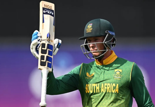 दक्षिण अफ्रीका के बल्लेबाज रासी वैन डर डुसेन ने अंतरराष्ट्रीय क्रिकेट से लिया संन्यास