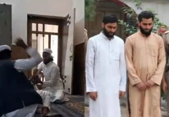 सहारनपुर: मदरसे में दो मौलानाओं ने 10 साल के मासूम को उल्टा लटकाकर 36 डंडे मारे , वीडियो वायरल