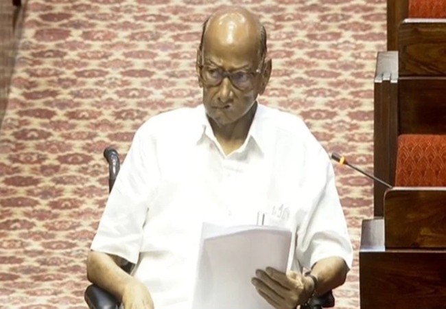 शरद पवार-रामदास अठावले समेत 19 नए सदस्यों ने राज्यसभा में ली शपथ, व्हीलचेयर से पहुंचे पवार