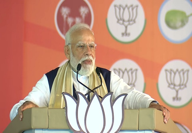 केरलम में भी एनडीए की सरकार बनेगी तो विकास की नई ऊंचाइयों को पाएंगे : पीएम मोदी