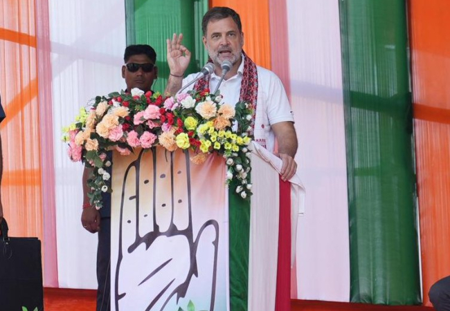 राहुल गांधी बोले- नरेंद्र मोदी, अमित शाह और हिमंता ने असम को बना दिया है BJP का ATM, कांग्रेस सरकार बनते ही सीएम को दी जेल भेजने की धमकी