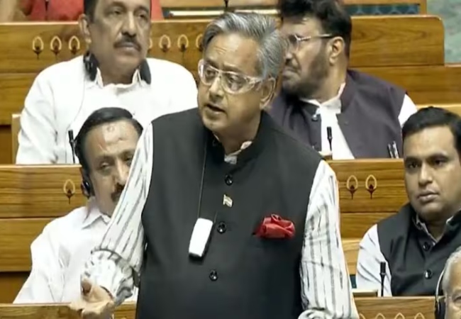 “परिसीमन बन सकता है राजनीतिक नोटबंदी” - लोकसभा में शशि थरूर की केंद्र को चेतावनी