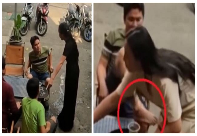 VIDEO: कैफे में महिला वेट्रेस के साथ युवकों ने कि शर्मनाक हरकत, साहसी महिला ने जमकर लताड़ा