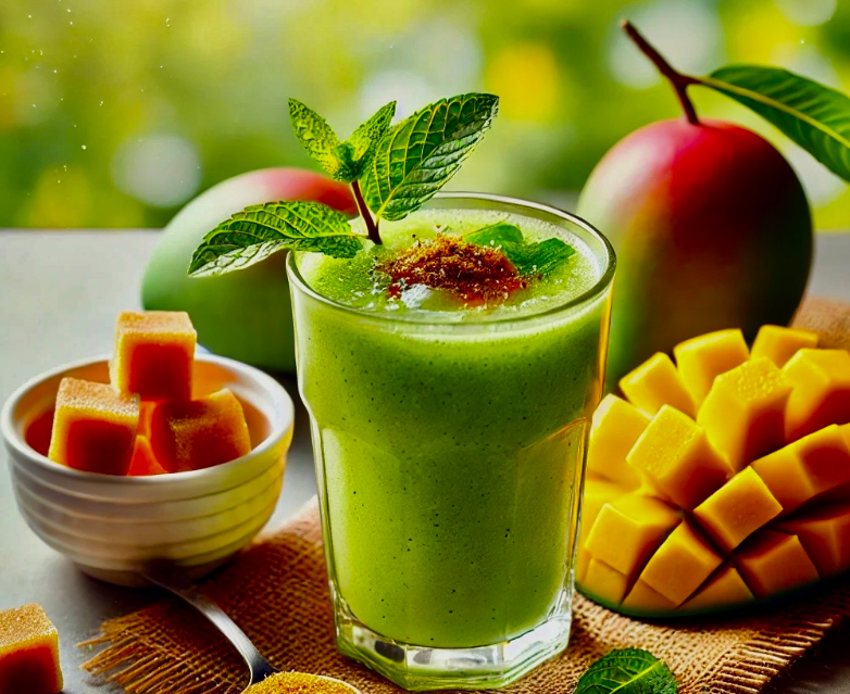 Summer Raw Mango Drink :  गर्मियों में आम पने में पड़ता है खास मसालों का मिश्रण , बेहतरीन औषधि भी है