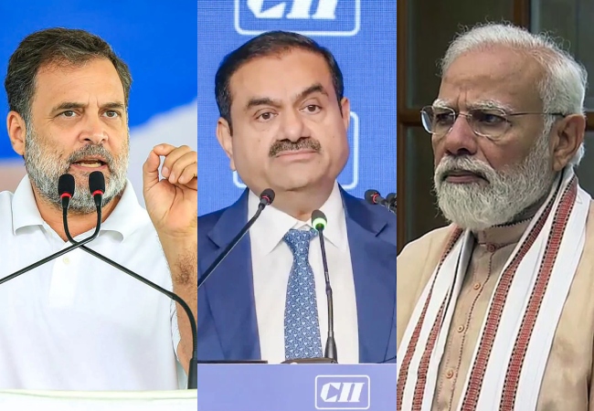 कंप्रोमाइज्ड PM ने ट्रेड डील नहीं, अडानी की रिहाई का सौदा किया : नेता प्रतिपक्ष राहुल गांधी