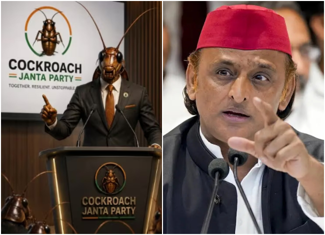 ‘कॉकरोच जनता पार्टी’ को लेकर अब अखिलेश यादव ने किया पोस्ट, लिखा ‘BJP बनाम CJP’