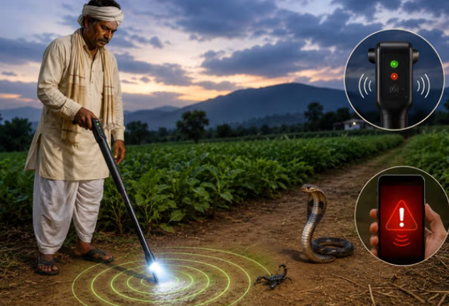 Farmer's Friend Stick :  खेत-खलिहान में सांप-बिच्छू से करेगी अलर्ट करेगी ये छड़ी , वाइब्रेशन और सेंसर की सुविधा