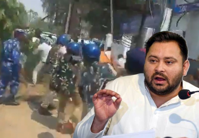 'अपने-अपने बच्चे को मंत्री बना लो, युवाओं पर लाठी चला दो...' तेजस्वी ने पटना लाठी चार्ज पर सम्राट सरकार को घेरा
