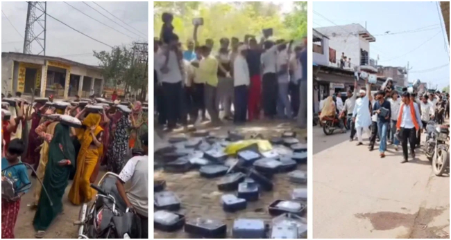 यूपी में प्रीपेड स्मार्ट मीटर के खिलाफ़ आधी आबादी सड़कों पर उतरी, उखाड़ फेंका मीटर, बिजली उपकेंद्रों से अधिकारी और कर्मचारी फरार