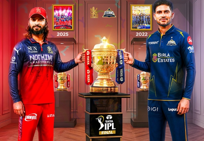 RCB vs GT IPL Final : आज आरसीबी और जीटी के पास दूसरी ट्रॉफी जीतने का मौका, जानें- अब तक किसका पलड़ा भारी
