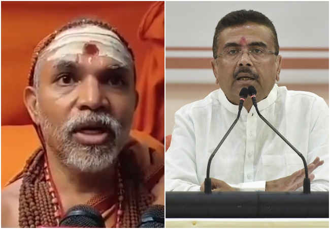 शंकराचार्य अविमुक्तेश्वरानंद ने बंगाल CM सुवेंदु अधिकारी पर साधा निशाना, बोले- 14 साल तक गाय मां रहेगी उसके बाद सब्ज़ी भाजी हो जायेगी