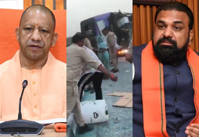यूपी और बिहार के मुख्यमंत्रियों ने उन्नाव बस हादसे पर जताया शोक, सब-इंस्पेक्टर समेत छह लोगों की मौत और 21 घायल