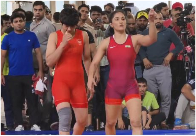 Video : विनेश फोगाट का एशियन गेम्स खेलने का सपना टूटा, हारने के बाद WFI अध्यक्ष को किया ये इशारा