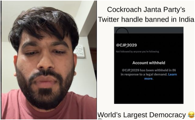 कॉकरोच जनता पार्टी के संस्थापक ने Xअकाउंट हैकिंग व पीएम मोदी पर लगाया गंभीर आरोप