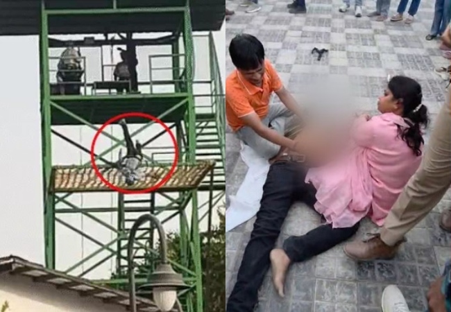 Video- 45 फीट ऊँची जिप लाइन में, सेफ्टी बेल्ट का कैसे खुल गया हुक? माता-पिता की आँखों के सामने गिरकर मासूम की मौत