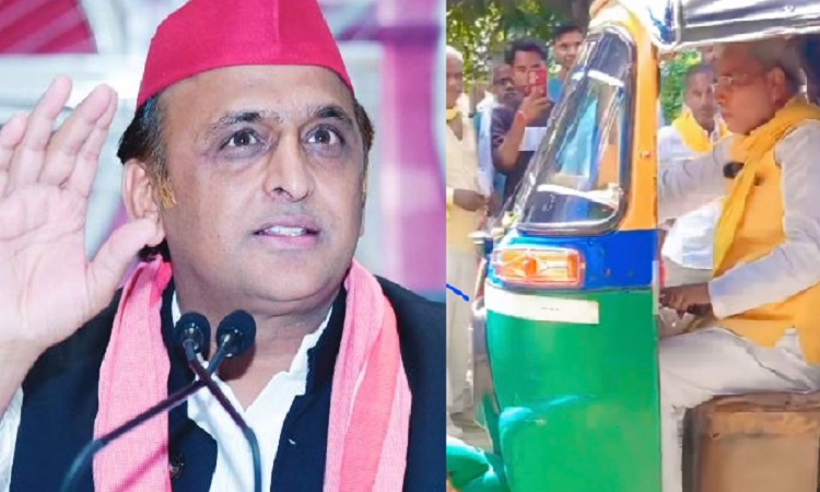 ऑटो चलाते फोटो शेयर कर ओपी राजभर ने अखिलेश यादव को घेरा, कहा-आपको विरासत में सबकुछ मिला, हमारा संघर्ष आज भी जारी