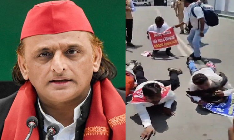 भाजपा का अंहकार ख़ुश होगा कि सदियों से वंचित, शोषित, पीड़ित समाज आज भी उनके वर्चस्व के आगे है दंडवत: अखिलेश यादव
