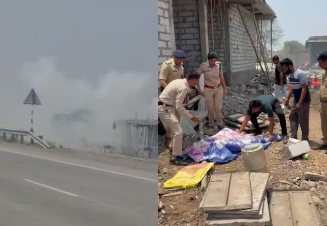 एमपी में पटाखा फैक्ट्री में भीषण धमाका, 3 मजदूरों की मौत; कई घायल, मालिक हिरासत में