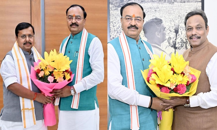 UP में कैबिनेट विस्तार की अटकलों के बीच BJP अध्यक्ष और राष्ट्रीय महासचिव से मिले केशव मौर्य, राजनीति गलियारों में हलचल बढ़ी