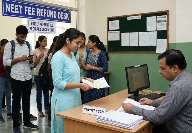 NEET UG 2026: रद्द हुई परीक्षा की फीस रिफंड करने के लिए, NTA द्वारा नया बैंक अपडेट लिंक जारी