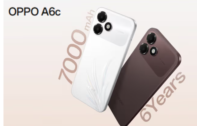 Oppo A6c : आया OPPO का नया स्मार्टफोन , 7000mAh बैटरी के साथ बजट स्मार्टफोन का बढ़िया ऑप्शन