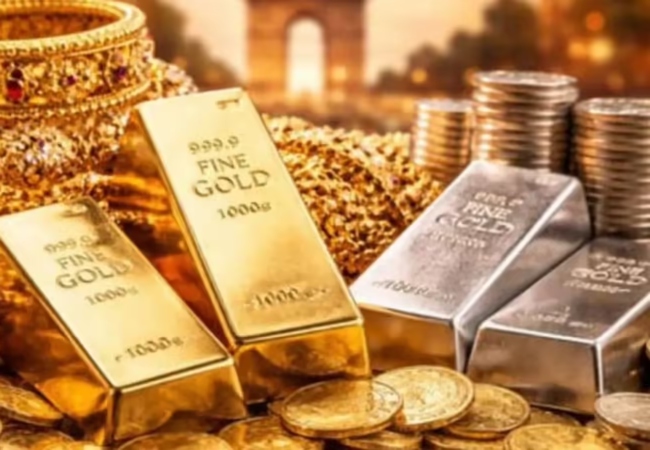 Rise in Gold-Silver prices: चांदी ₹2.45 लाख के पार, सोना छू रहा आसमान